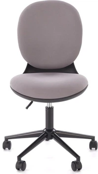 Дитяче крісло для письмового столу Halmar ORION Чорно-сіре (5905248135796)