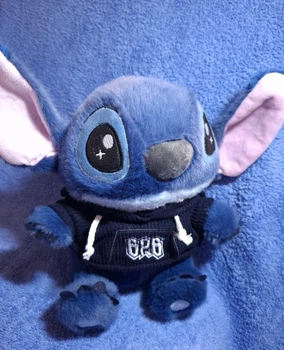 М'яка іграшка "Стіч" (Stitch) в худі з капішоном 28 см.