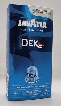 Кофе в капсулах Lavazza NESPRESSO Dek (без кофеина) 10 шт.