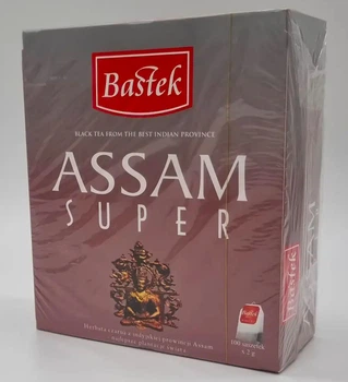 Чай индийский Bastek ASSAM SUPER 100 пак. 200 грамм