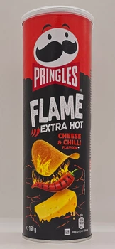 Чипсы Pringles Flame Cheese & Chilli Сыр и перец Чили 160г