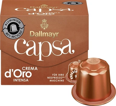 Кава у капсулах Dallmayr NESPRESSO Capsa Crema d'Oro Intensa 10 шт