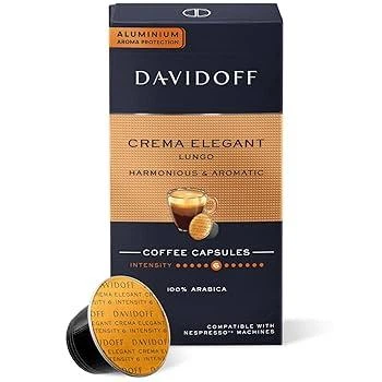 Кофе в капсулах NESPRESSO Davidoff Crema Elegant Lungo 10 шт