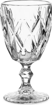 Набір келихів для вина Homla Lunna прозорих 340 мл x 4 шт (5902869937532)