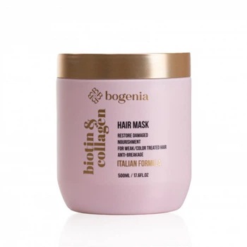 Маска для волосся Bogenia BG451 Biotin & Collagen 500 мл (4823124407397)