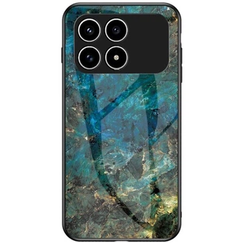 Чехол с рисунком Deexe Gradient Pattern для Xiaomi Poco F8 Pro - Emerald
