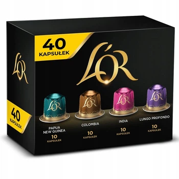 Капсулі для Nespresso L'or 40 шт. Origins Nespresso(r)* Arabica мікс