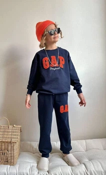 Детский спортивний костюм двойка GAP 104-110 темно-синий