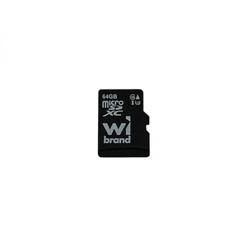 Карта пам'яті microSDXC (UHS-1 U3) Wibrand 64Gb class 10 (WICDXU3/64GB) (19007)