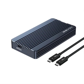 Зовнішній корпус Acasis TBU405Air для M.2 NVMe SSD, Thunderbolt 4/3/USB4, до 40 Гбіт/с (Сірий)