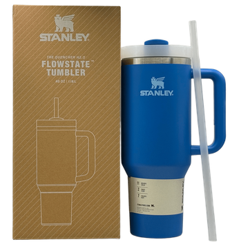 Термос термокружка Stanley Quencher H2.0 Tumbler Blue 1,18 л из нержавеющей стали KT7001915