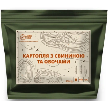 Картофель со свининой и овощами James Cook 350 г (100079803)