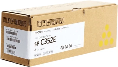 Toner Ricoh SP C352E / 408218 Yellow (4961311884306)
