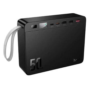 Powerbank Hoco J166 Carretera 50000 mAh 22.5W з ліхтариком чорний