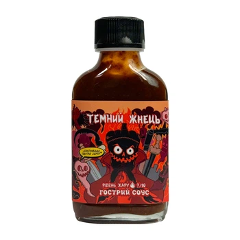 Гострий соус Темний Жнець — Limited Heat Edition |FieryFox|, 100 г