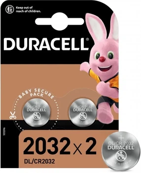 Батарейки Durasel CR-2032 літієві 1 шт/уп 3 V (CR-2032)
