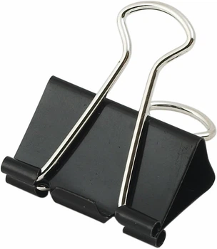 Біндер Buromax 32 мм 12 шт в коробці чорний (BM.5303)