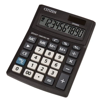 Калькулятор офісний Eleven CDB-1601BK чорний 16-и розрядний 155х205х35 мм (CDB-1601)