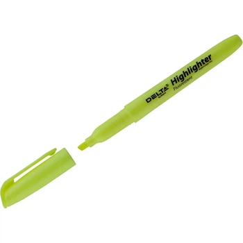Маркер текстовий Axent by Delta Highlighter жовтий 2-4 мм клиноподібний (D2503-08)