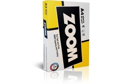 Папір офісний ZOOM А4 80г/м2 клас B 500 арк. (1.91)
