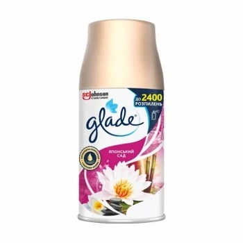 Змінний балон для освіжувача повітря Glade Японський сад 269 мл (317582)