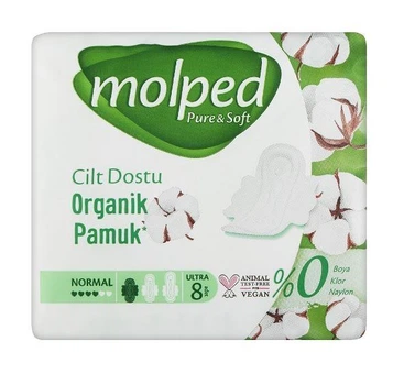 Гигиенические прокладки Molped Pure Soft Normal 8шт