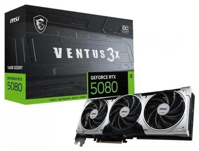 Видеокарта MSI GeForce RTX 5080 16G VENTUS 3X OC PLUS