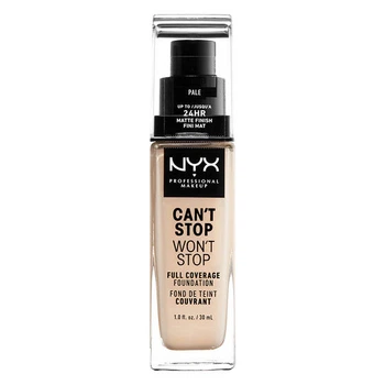 Тональная основа NYX Cosmetics Can"t Stop Won"t Stop Full Coverage Foundation Pale (CSWSF01)