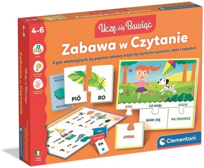 Інтерактивна гра Clementoni Гра в читання (50425)(8005125504251)