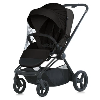 Дитяча універсальна Коляска EL CAMINO PERSONA 2в1 (ME 1091-1 Total Black) москітна сітка