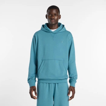 Мужское бирюзовое худи New Balance Athletics French Terry 52 (XL) (MT41534AAZ)