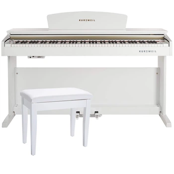 Цифровое пианино Kurzweil M90 WH (стойка, 3 педали, банкетка, пюпитр, блок питания)