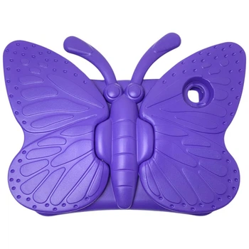 Чехол (накладка) Apple iPad AIR / iPad Air 2 / iPad PRO 9.7 / iPad PRO 9.7 2018, Butterfly, Фиолетовый - 624223