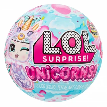 Lalka niespodzianka z akcesoriami L.O.L. Surprise Unicorn Tots (121336‑EUC) (35051121336)