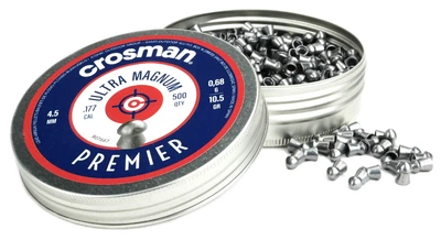 Кулі Crosman Premier Ultra Magnum (4.5мм, 0.68г, 500шт)