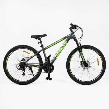 Велосипед гірський CORSO «Genesis» 27.5 дюймів, рама 15" Сірий GS-27625