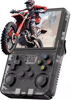 Портативна ігрова ретро приставка Game Master R36S Black Original 64 GB/ROM 1GB/RAM для 15000 ігор