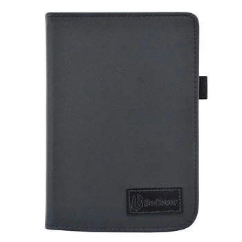Чехол (книжка) PocketBook 627 Touch Lux4, BeCover Slimbook, Черный - 396777