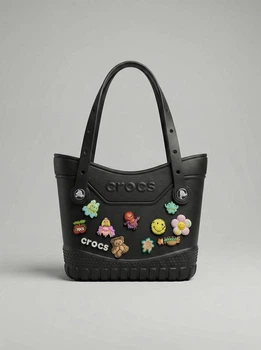 Сумка Crocs Medium Tote черного цвета