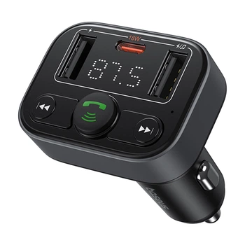 FM - трансмітер Baseus S-09 Lite Series Car FM Transmitter Cluster Black C10762300113-00