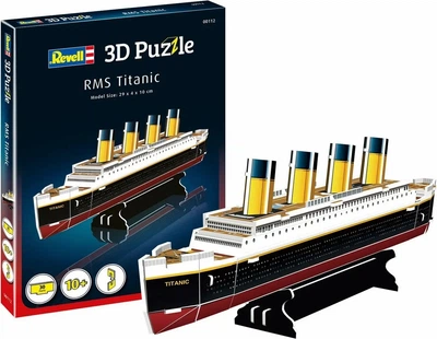 Пазл 3D Revell RMS Titanic 30 деталей (4009803895369)