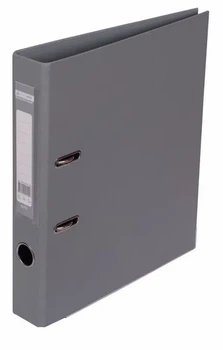 Папка-реєстратор Buromax ELITE сірий A4 50 мм двостороння PP (BM.3002-09c)