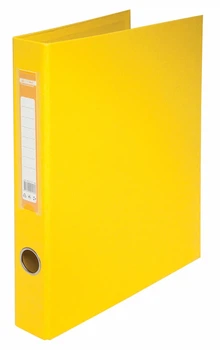 Папка Buromax на 2-ва кільця жовтий A4 30 мм двостороння PP (BM.3101-08)