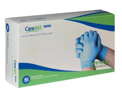 Рукавички нестер. нітрилові оглядові Care 365 S (50 пар/пач)
