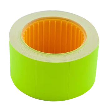 Цінник прямокутний Buromax 30х20мм 6м 300шт зовнішня намотка жовний (BM.282104-08)