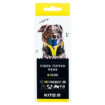 Фломастери Kite 6 кольорів (K22-446)