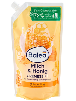 Balea Milch & Honig Рідке кремове мило для рук молоко та мед, запаска 850 мл
