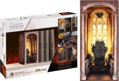 Пазл Revell Iron Throne - House of the Dragon: Tiny Adventures (Book Nook) 91 деталь (4009803005317)