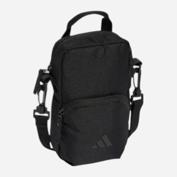 Спортивна сумка крос-боді через плече маленька Adidas Prime Organizer Bag JZ0156 Чорна (4068822377553)