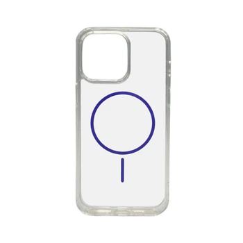 Чохол Acrylic Thin Magnetic для iPhone 12/12 Pro Purple Cosmic AcColMagi12Purple
